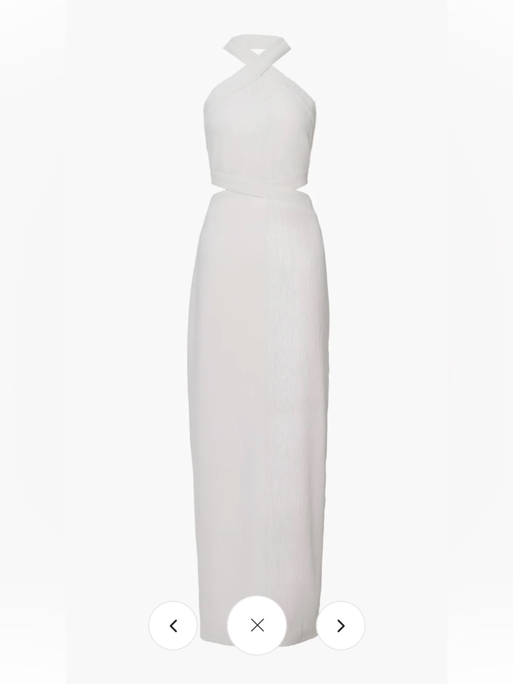 💎NWT! Commence Crisscross cutout halter dress - Picture 4 of 6